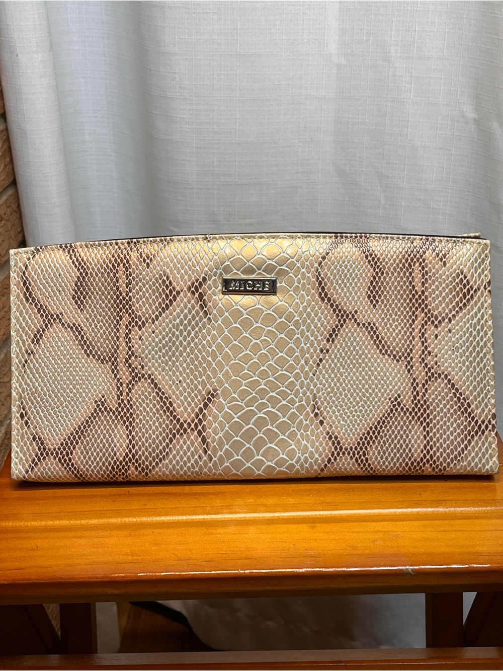 Miche Classic Shell Snake Print Faux Leather Purse Exterior Replacement